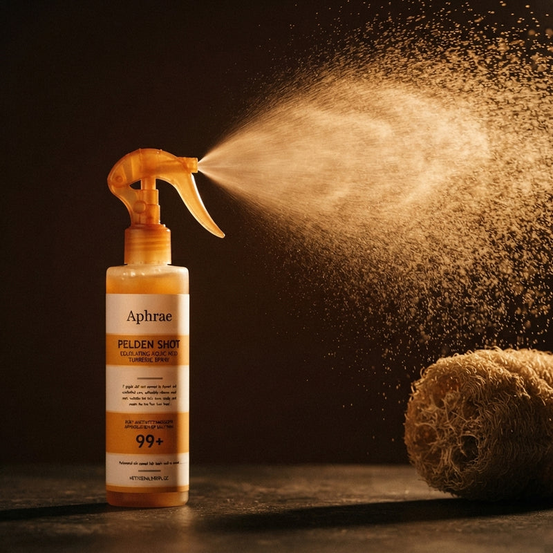 A spray, not a scrub